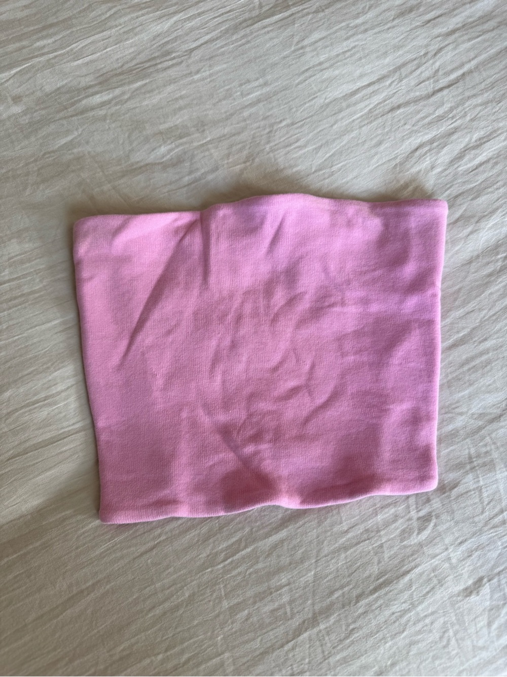 Zara Pastel Pink Strapless Tube Top